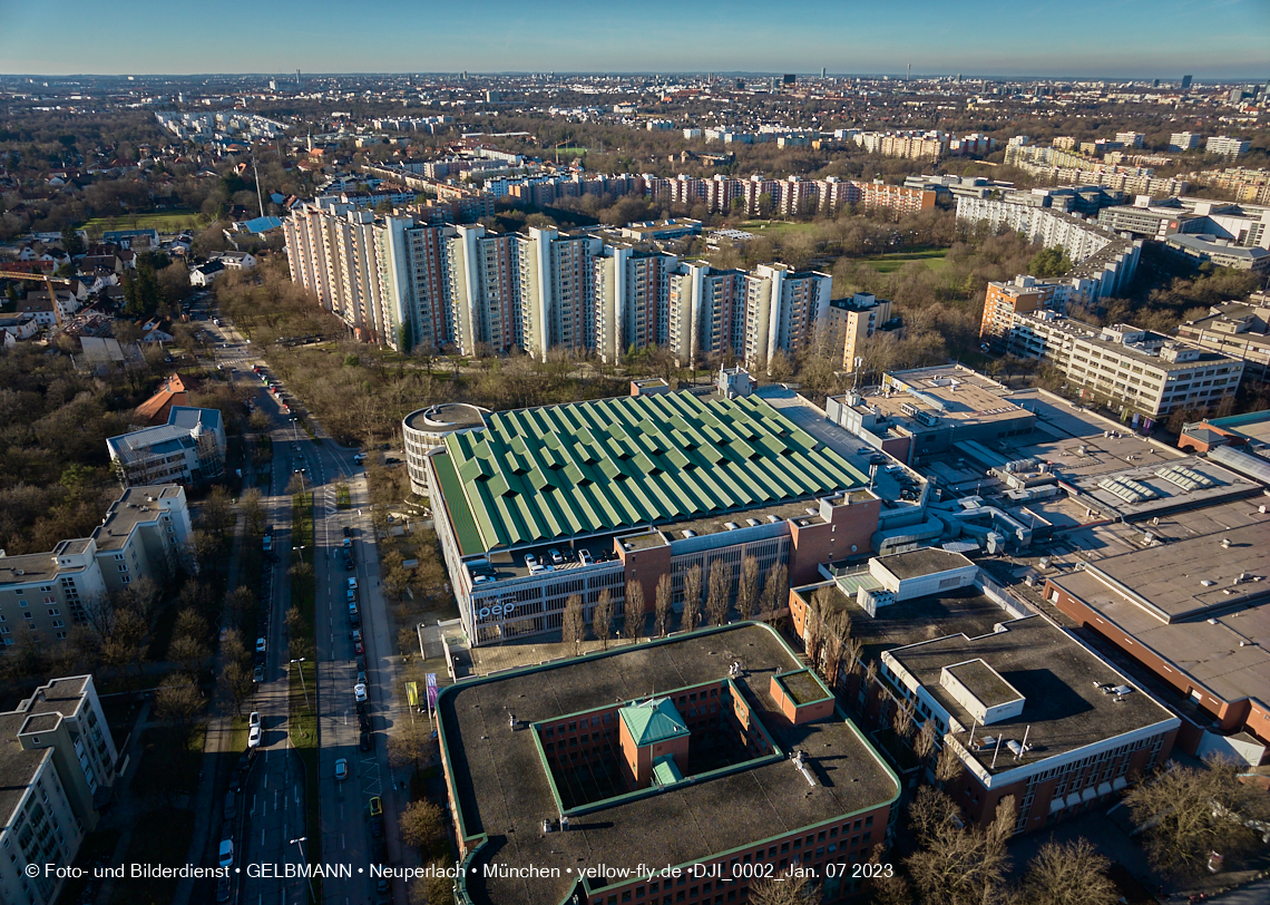 07.01.2023 - Umgebung in Neuperlach